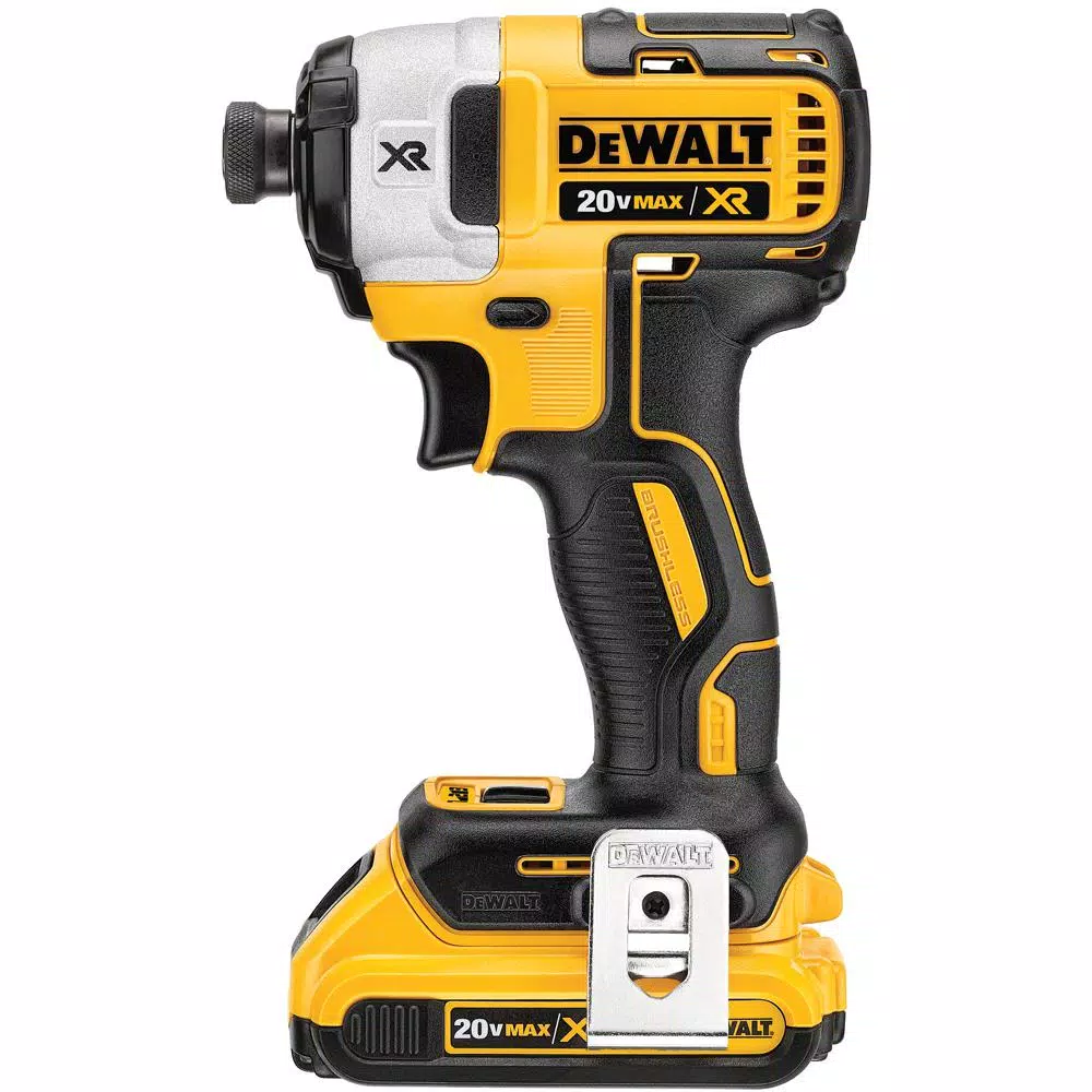 DEWALT 20V MAX XR Brushless Hammer Drill and Impact Driver Combo Kit with (2) Batteries & Charger