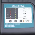 Makita DC36RA 36V LXT Rapid Optimum Lithium-Ion Battery Charger thumbnail 3