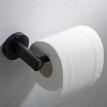 KRAUS Elie Matte Black Solid Brass Toilet Paper Holder thumbnail 1
