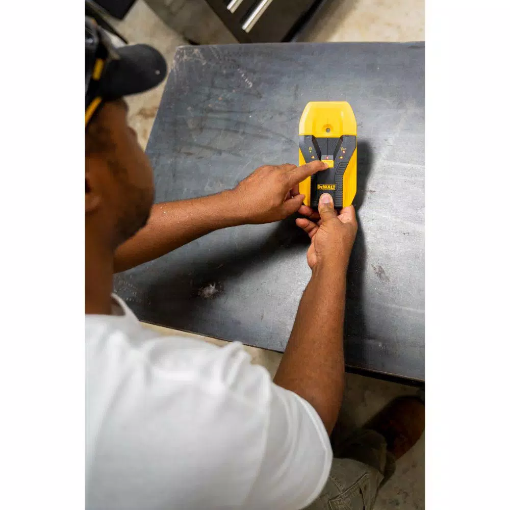 DEWALT Center Sensor Stud Finder with Metal and AC Wire Detection, 1.5 in. Depth
