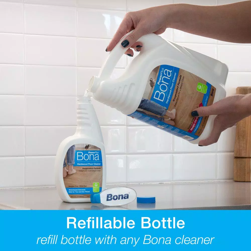 Bona PowerPlus Deep Clean Hardwood Floor Cleaner, 32 oz.