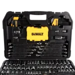 DEWALT 142-Piece 1/4 in. and 3/8 in. Drive Polished Chrome Mechanics Tool Set thumbnail 5