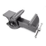 WEN 6-Inch Heavy-Duty Cast Iron Bench Vise with Swivel Base thumbnail 2