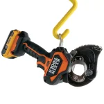 Klein Tools Battery-Operated EHS Closed-Jaw Cable Cutter with Two 2 Ah Batteries and Charger thumbnail 8