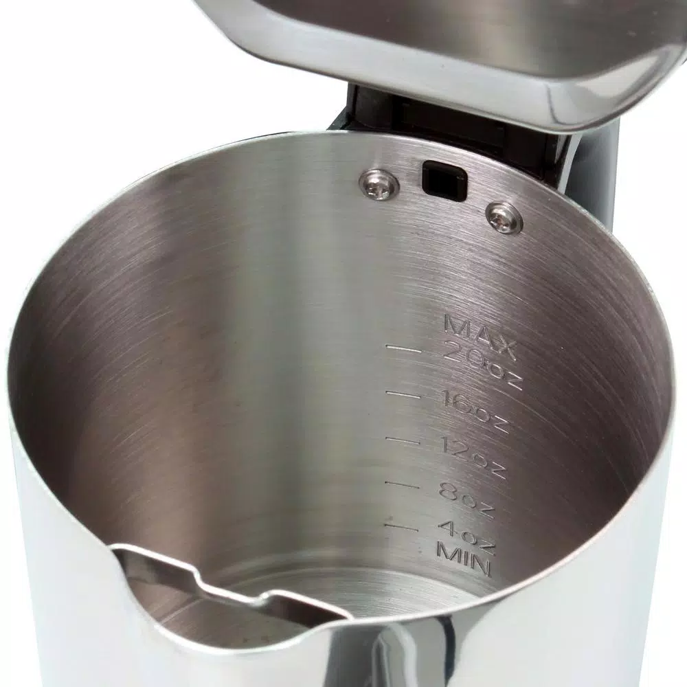 Chantal Colbie Ekettle 2.5-Cup Stainless Steel Electric Kettle, 1000W, Polished Stainless Steel