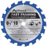 Avanti Pro 6-1/2 in. x 18-Teeth Fast Framing Circular Saw Blade thumbnail 1