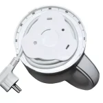 PREMIUM 6-Cup Cordless White Electric Tea Kettle with Detachable Base, 1.6 QT thumbnail 2