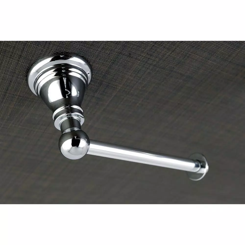 Kingston Brass Classic 4-Piece Polished Chrome Bath Hardware Set - Transitional Style