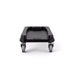 Suncast Commercial Slim Resin Trash Can Dolly thumbnail 2