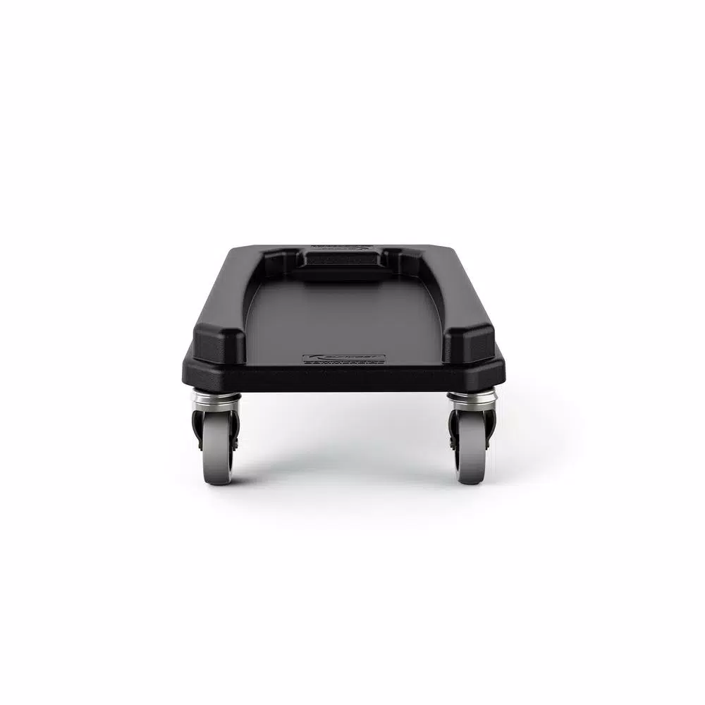 Suncast Commercial Slim Resin Trash Can Dolly