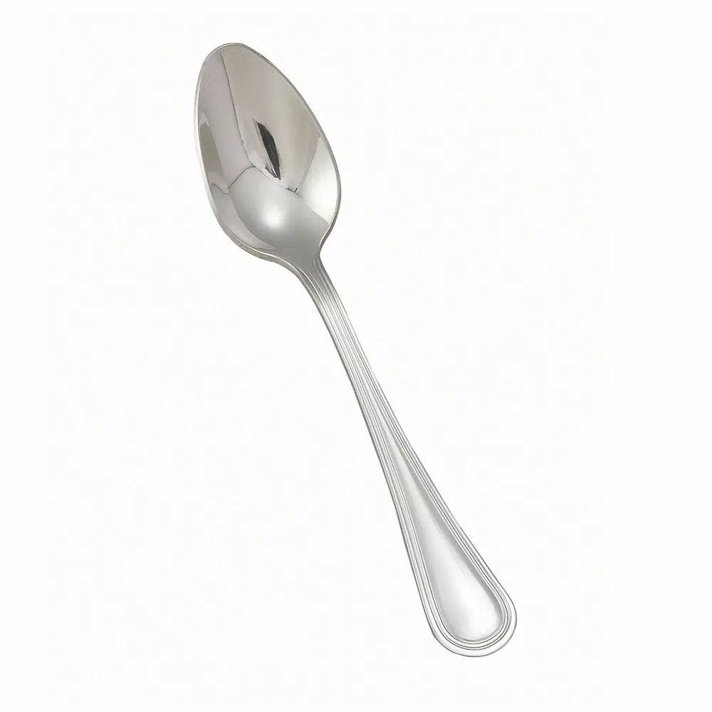 Winco 12-Piece Stainless Steel 18/0 Dinner Spoon Set, Heavyweight Mirror Finish