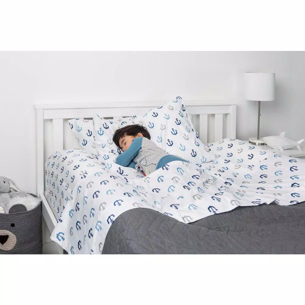 Regalo Double-Sided Foam Bed Bumper for Kids, Fits Full/Queen Mattresses