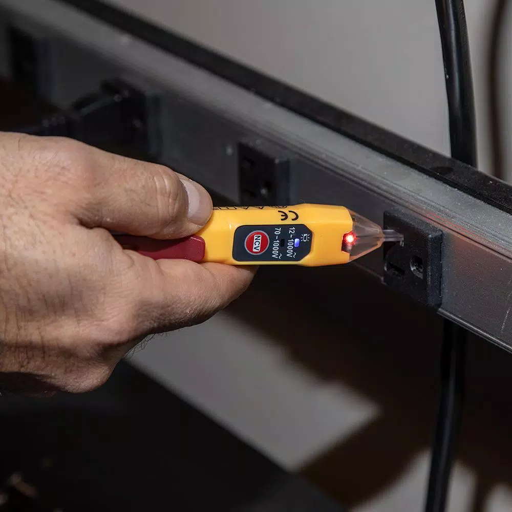 Klein Tools Dual Range Non-Contact Voltage Tester and 11-in-1 Multi-Bit Screwdriver Tool Set