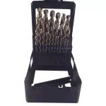 BLU-MOL Xtreme Cobalt M35 29-Piece Twist Drill Bit Set with Metal Index Case thumbnail 1
