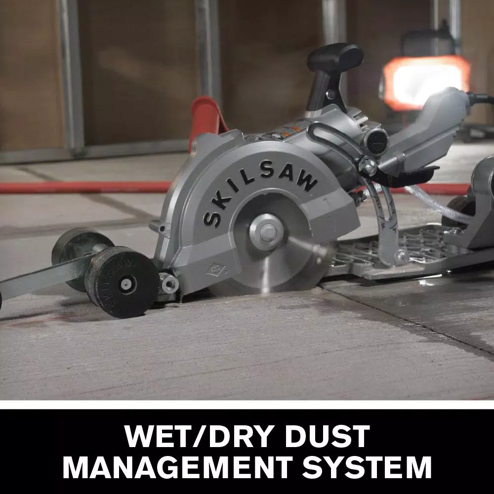 SKILSAW 7 in. Medusaw Walk Behind Worm Drive Concrete Saw