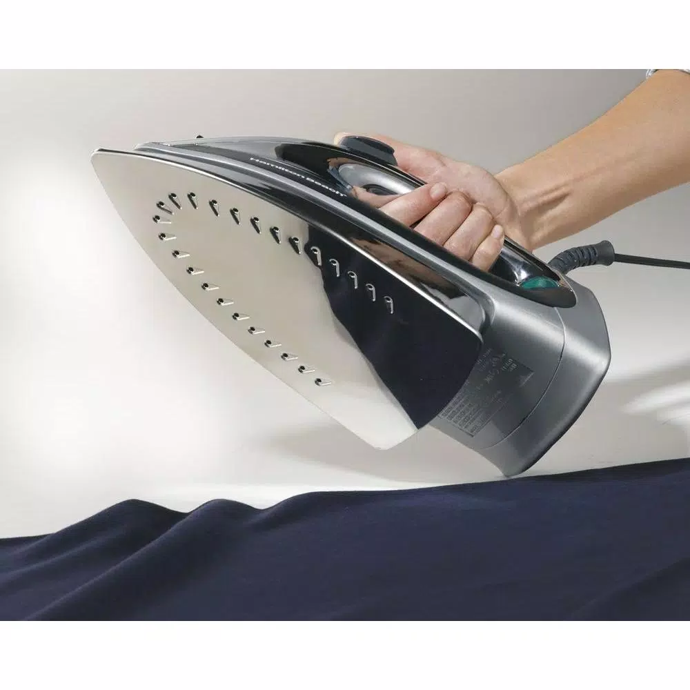 Hamilton Beach Steam Iron with Stainless Steel Soleplate and Auto Shut-Off