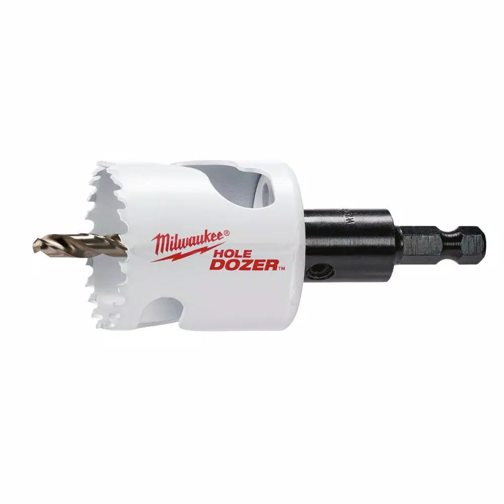 Milwaukee Hole Dozer 7-Piece Bi-Metal Hole Saw Set with Carbide Hole Saw and Arbor