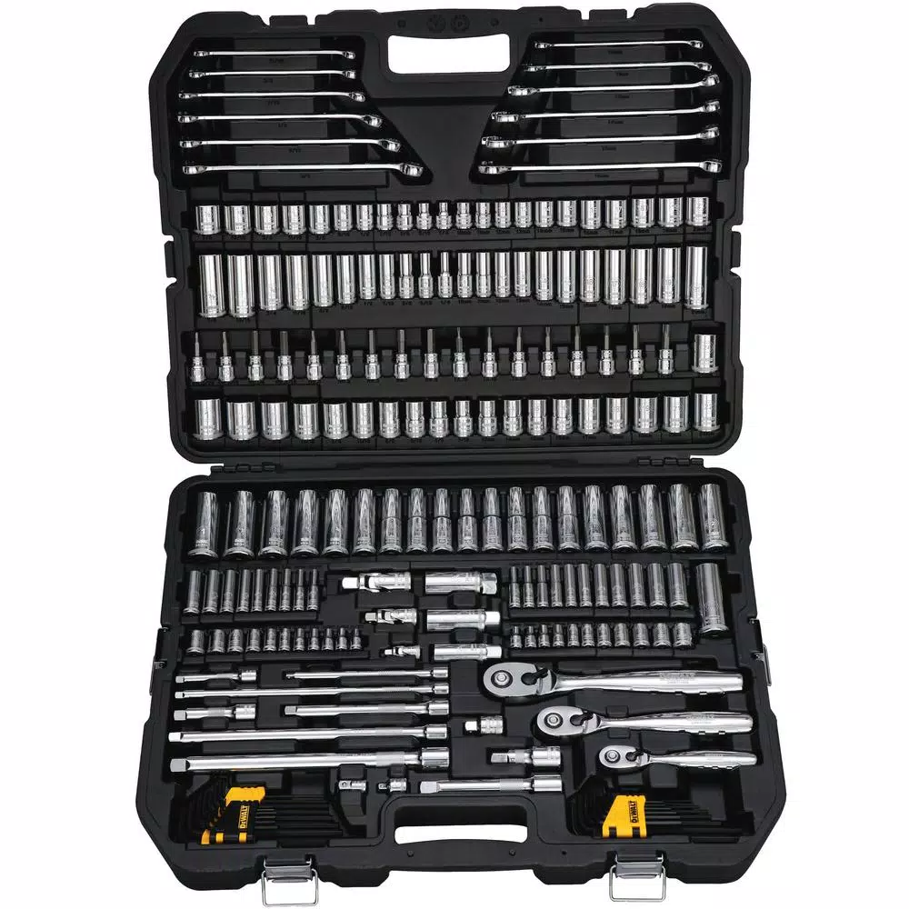 DEWALT 269-Piece Mechanics Tool Set with 65-Piece Impact Ready Accessory Set