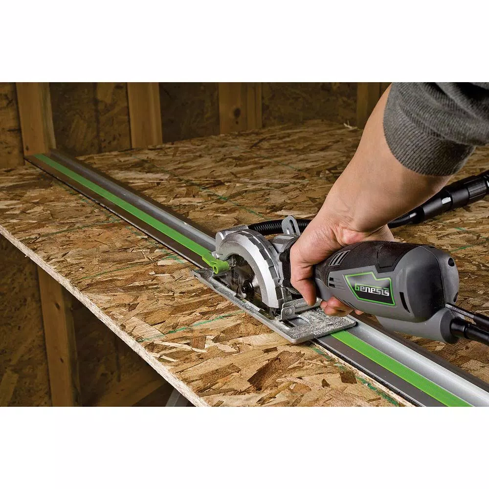 Genesis TrakRunner 3-Piece Aluminum Rip Cutting Track System for GCS545C and GPCS535CK Plunge Saws