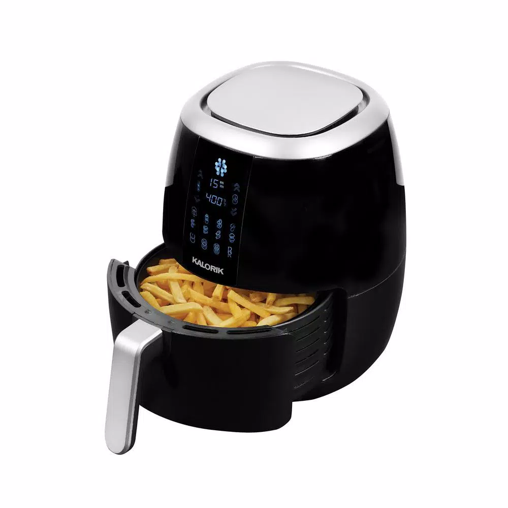 KALORIK 3 Qt. Black Digital Touchscreen Air Fryer