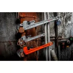 Crescent 18 in. Aluminum Pipe Wrench with K-9 Jaw Teeth thumbnail 5