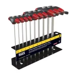Klein Tools 6 in. Journeyman SAE T-Handle Hex Key Set with Stand, 11-Piece thumbnail 1
