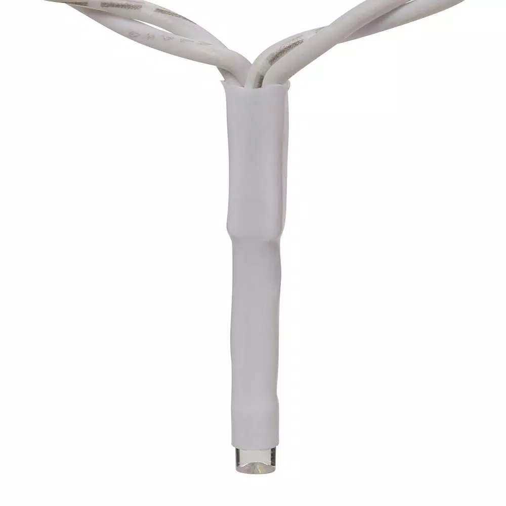 Unbranded 500-Light LED Blue and Pure White Icicle Light Set, Indoor/Outdoor