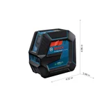Bosch GLL100-40G Green Beam Self-Leveling Cross-Line Laser Level, 100 ft. Range thumbnail 9