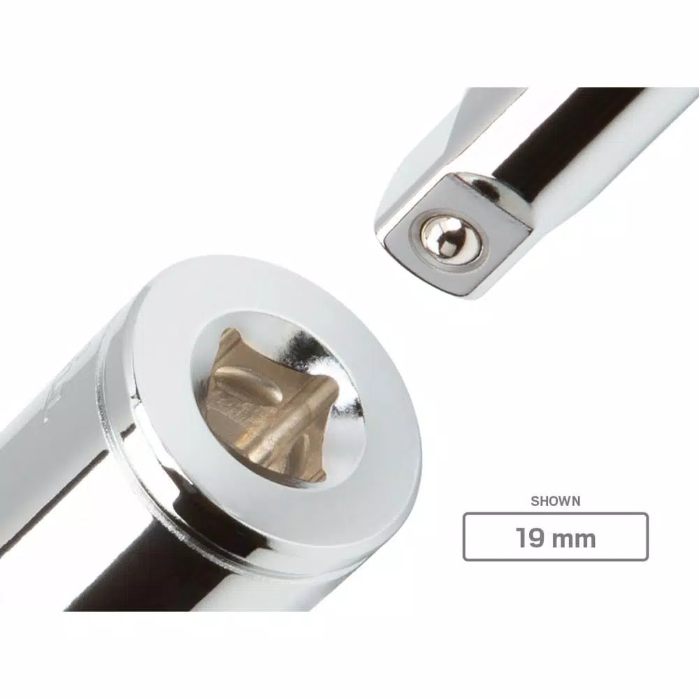 TEKTON 24 mm 6-Point 3/8 in. Drive Socket, Metric