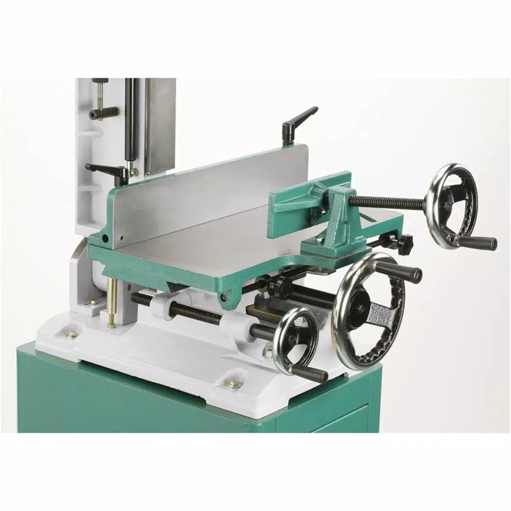 Grizzly Industrial Heavy-Duty Mortiser with Stand, 1-1/2 HP, 110V/220V Single Phase