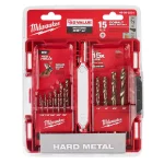 Milwaukee Cobalt RED HELIX 15-Piece Twist Drill Bit Set for Hard Metal Applications thumbnail 5