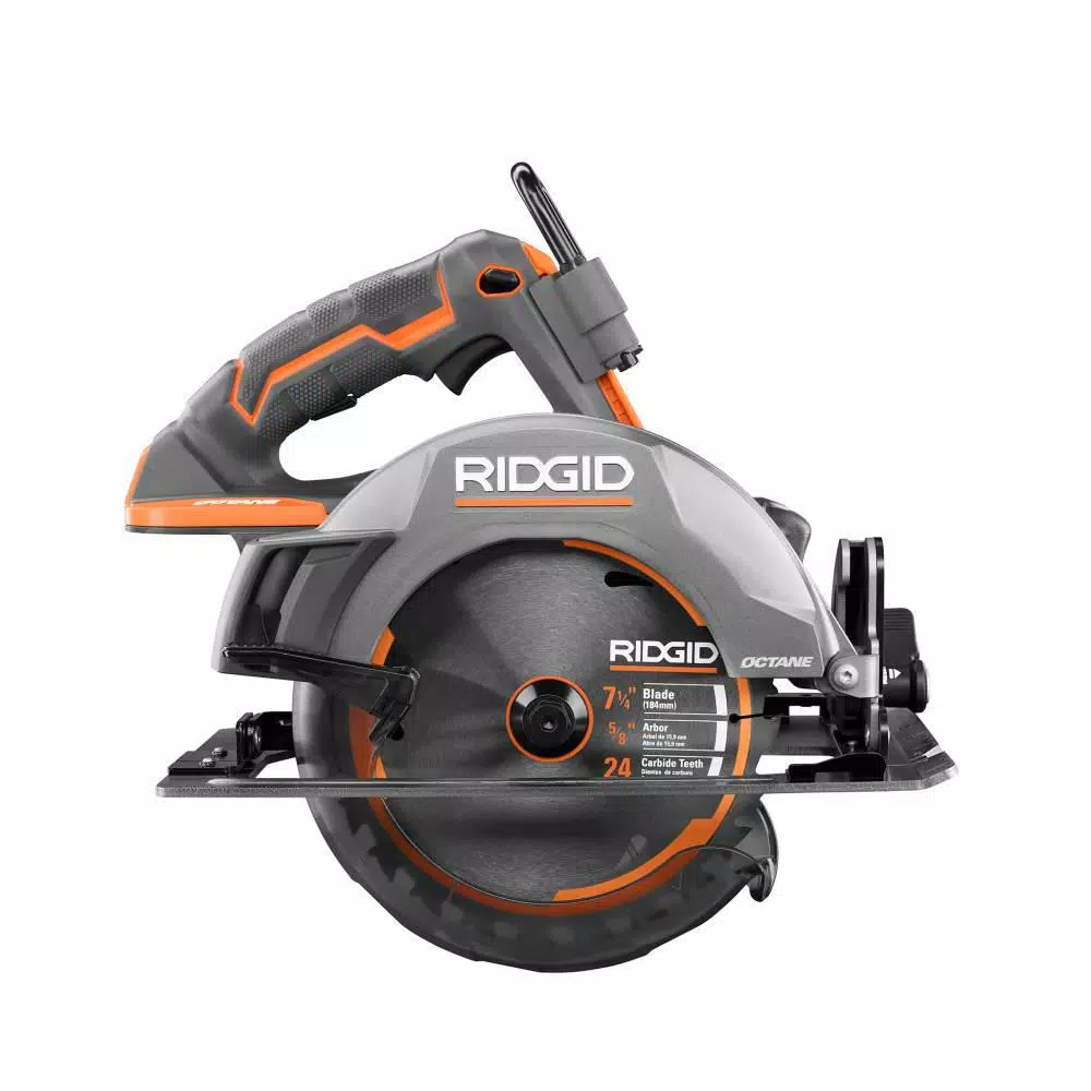 RIDGID 18V OCTANE Brushless 7-1/4 in. Cordless Circular Saw, Tool Only