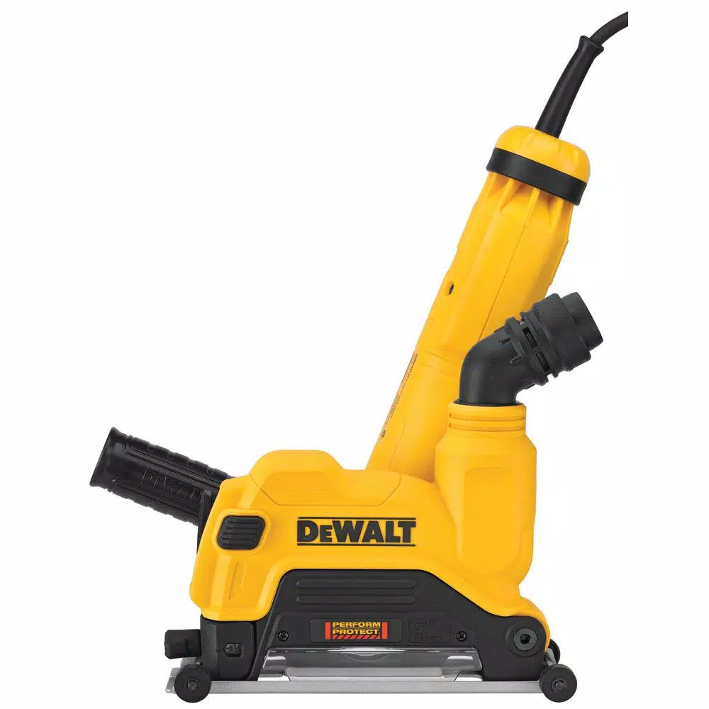 DEWALT 13-Amp 4-1/2 in. to 5 in. Corded Angle Grinder Kit with Dust Shroud