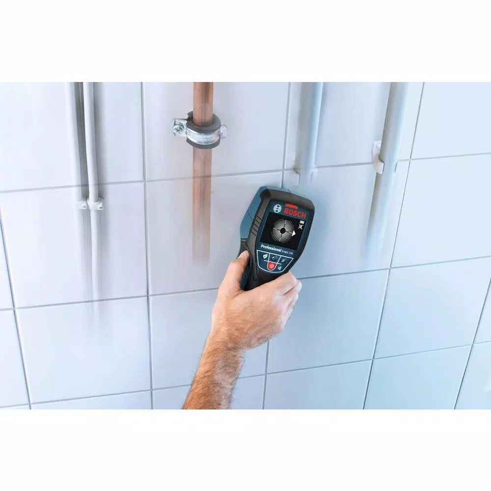 Bosch D-Tect 120 Wall and Floor Scanner with Spot Detection, Universal, Drywall, and Concrete Modes