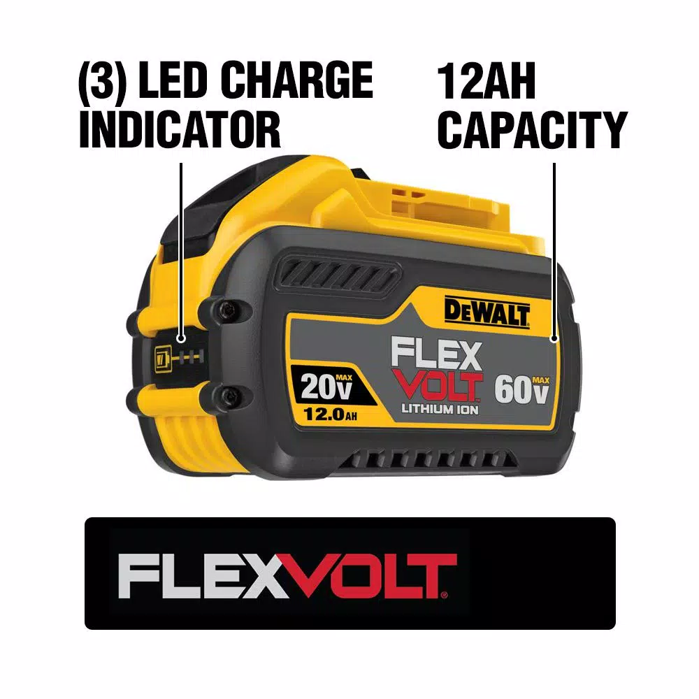 DEWALT FLEXVOLT 12.0 Ah Lithium-Ion Battery 20V/60V MAX (6-Pack)