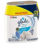 Glade Clean Linen Automatic Air Freshener Spray Refill, 6.2 oz (2-Pack) thumbnail 3