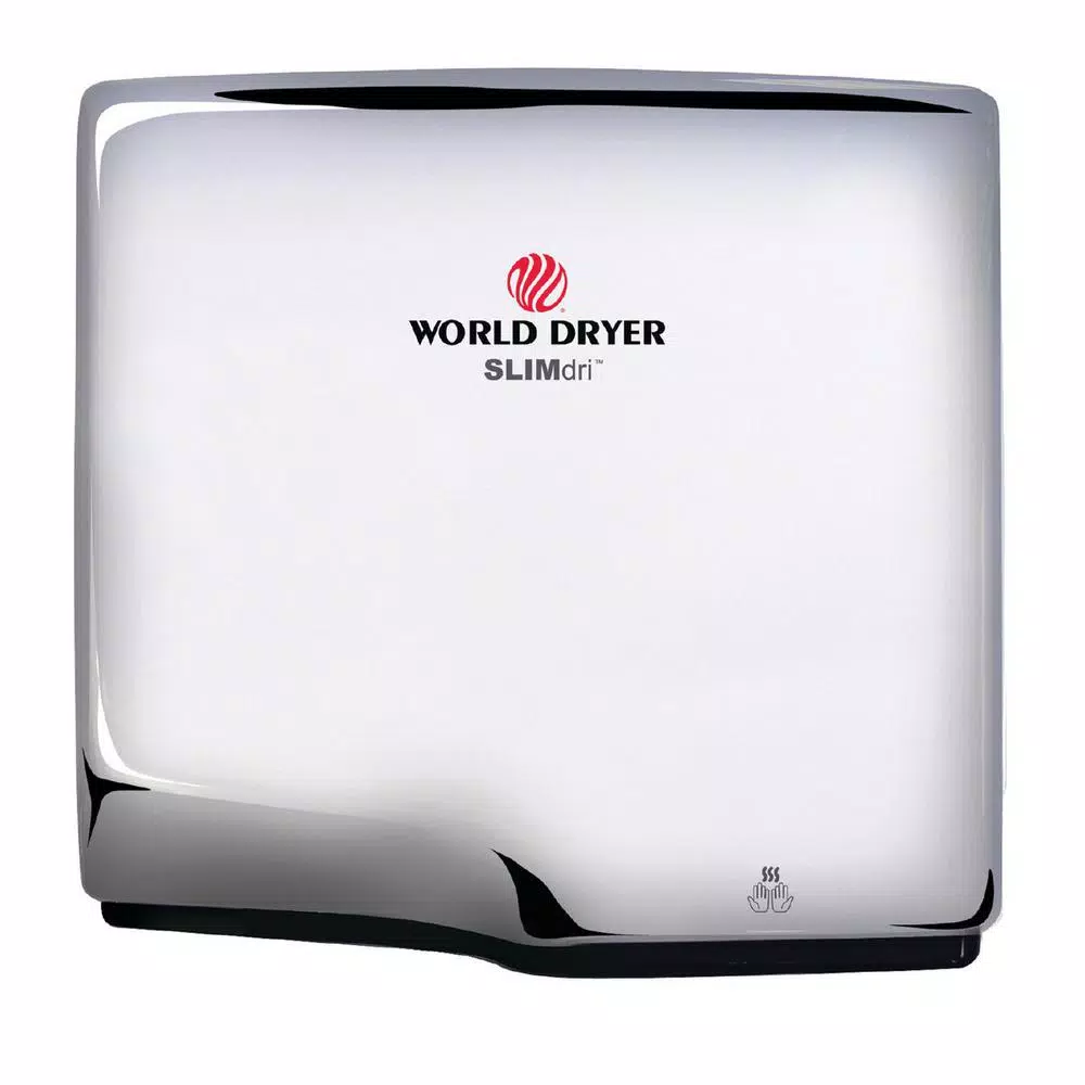 World Dryer Corporation World Dryer SLIMdri L-972A Electric Hand Dryer - Polished Stainless Steel
