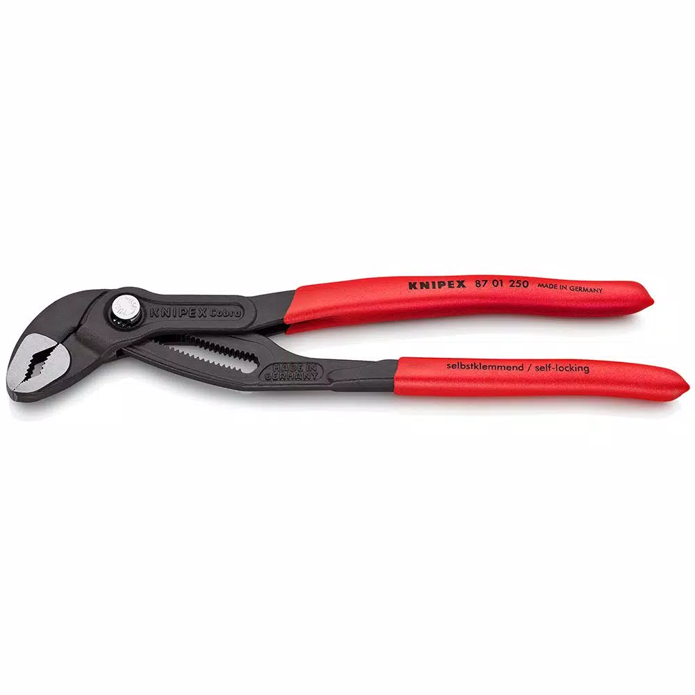 KNIPEX 10 in. Cobra Water Pump Pliers and Hose Clamp Pliers 2-Piece Set
