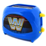 Uncanny Brands WWE Retro Blue Two-Slice Toaster, 600W thumbnail 4