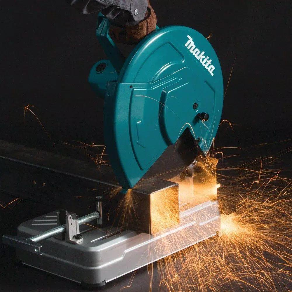 Makita 14 in. Cut-Off Saw, 15 Amp, Tool-Less Wheel Change, LW1400