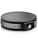 MegaChef Mega Chef 12-Inch Stainless Steel Electric Crepe and Pancake Maker Griddle, 1200W thumbnail 1