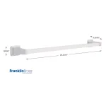 Franklin Brass Futura 24 in. Chrome Towel Bar thumbnail 5