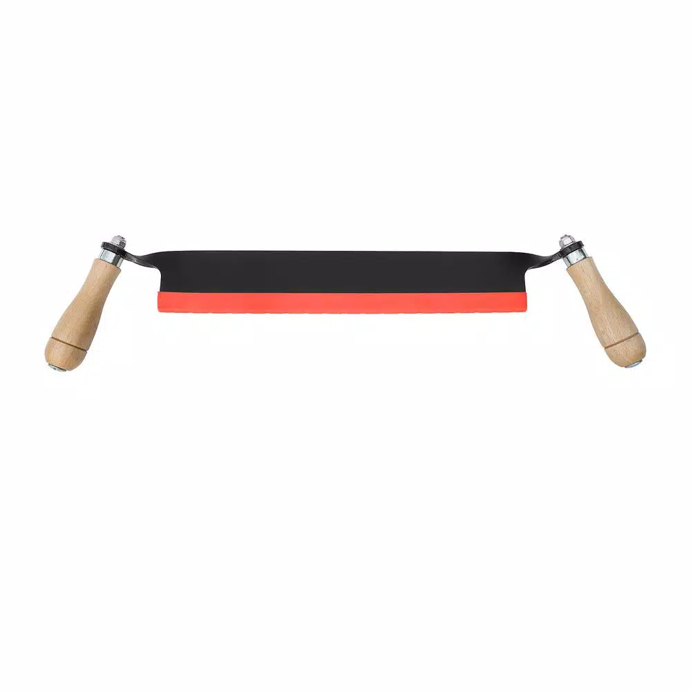 Earth Worth 13 in. Straight Draw Shave Tool with Hardened Steel Blade