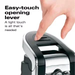 Hamilton Beach Smooth Touch Electric Can Opener, Black and Chrome thumbnail 3