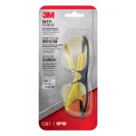3M Safety Eyewear Amber Lenses, Black/Yellow Frame, Anti-Fog & Scratch Resistant (6 Pack) thumbnail 2