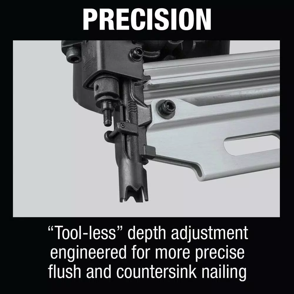 Makita 21° Pneumatic Full Round Head Framing Nailer, 3-1/2 in. Capacity