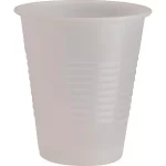 Genuine Joe 12 oz. Translucent Plastic Beverage Cups, 1000 Count Case thumbnail 1