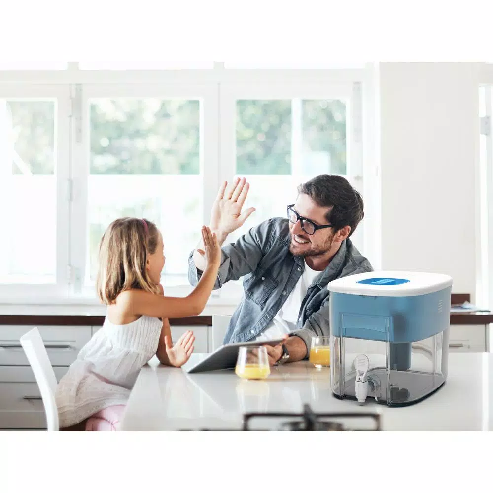 Drinkpod Alkaline Water Dispenser 2.4 Gal. Countertop System, 3-Pack with 3 Filters