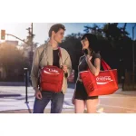 ONIVA Coca-Cola Pranzo 3 Qt. 8-Can Insulated Lunch Tote Cooler Bag with Utensils - Red thumbnail 2