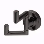 Speakman Neo Double Robe Hook in Matte Black - Solid Brass Construction thumbnail 1
